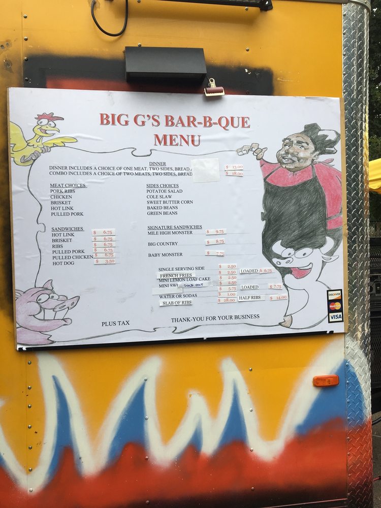 Big G's BBQ Logo