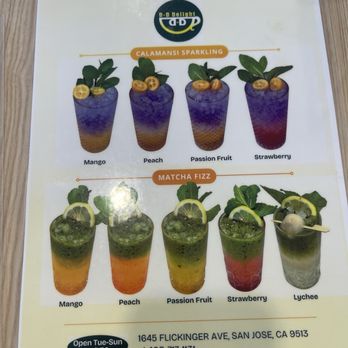 D-D Delight Restaurant - Drinks menu - Asian Fusion Near Me - San Jose, California D-D Delight Restaurant - Drinks menu - Asian Fusion Near Me - San Jose, California