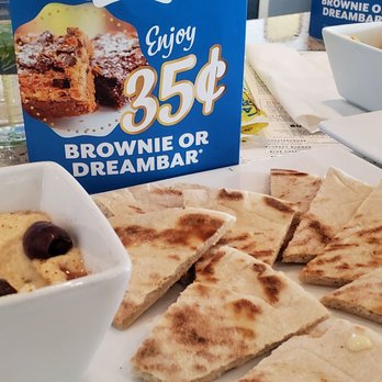 Cafe Express Town & Country - 35 cents hummus to celebrate 35 years .Not a bad deal!! - Sandwiches Near Me - Houston, Texas