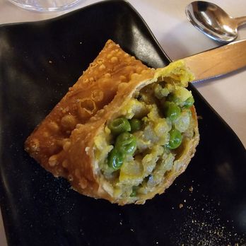 Aroma Indian Cuisine - Inside a samosa - Indian Near Me - Napa, California Aroma Indian Cuisine - Inside a samosa - Indian Near Me - Napa, California