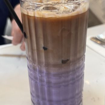 Sweet Maple - Ube latte with espresso - New American Near Me - Walnut Creek, California Sweet Maple - Ube latte with espresso - New American Near Me - Walnut Creek, California