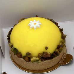 Common Bond Bistro & Bakery - City Place - Lemon Pistachio Tart