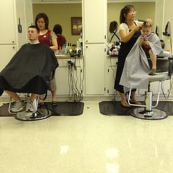 Suki's Barber Shop - Suki at work