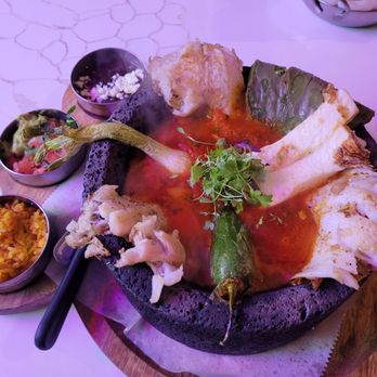 Casa Tulum - 07.18.25 Molcajete with cod - New Mexican Cuisine Near Me - Chicago, Illinois