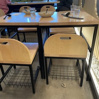 Midori Ramen - The chair has no backing - Ramen Near Me - Richmond Hill, Ontario Midori Ramen - The chair has no backing - Ramen Near Me - Richmond Hill, Ontario