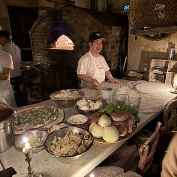 Lucali - Inside - open kitchen where - Pizza Near Me - Brooklyn, New York