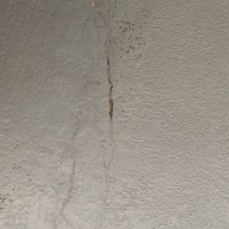 The walkway outside the door