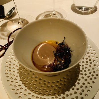 Quince - Winter Chestnut Soup as an alternative to oyster course - French Near Me - San Francisco, California Quince - Winter Chestnut Soup as an alternative to oyster course - French Near Me - San Francisco, California
