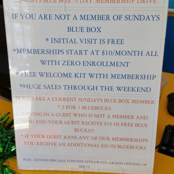 Sundays Sun Spa Wellness - This is the special I was referring to in my review. I suggest steering clear of the place. - Tanning Near Me - Norfolk, Virginia