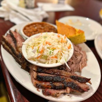 J Render's Southern Table & Bar - BBQ 2 Meat Platter - Southern Near Me - Lexington, Kentucky J Render's Southern Table & Bar - BBQ 2 Meat Platter - Southern Near Me - Lexington, Kentucky