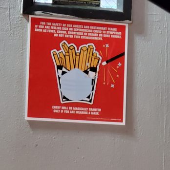 Rally's - french fries in a bucket on a wall - Burgers Near Me - Los Angeles, California Rally's - french fries in a bucket on a wall - Burgers Near Me - Los Angeles, California