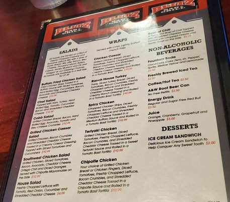 Menu photo 4 Blitz Bar & Grill Sparks, NV Menu photo 4 Blitz Bar & Grill Sparks, NV