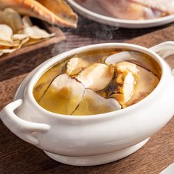 The Soup - Stewed Soup with Conch and Sea Coconut