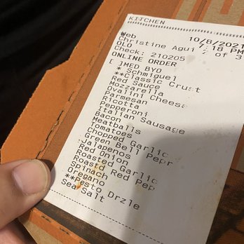 Blaze Pizza - The full ingredients list - Pizza Near Me - Eastvale, California
