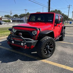Right after the car wash. No filter.