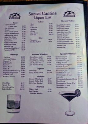 Menu photo 7 Sunset Cantina-Boston Boston, MA