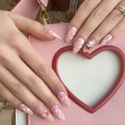 Nerdy Nail Tech - Strawberry cow