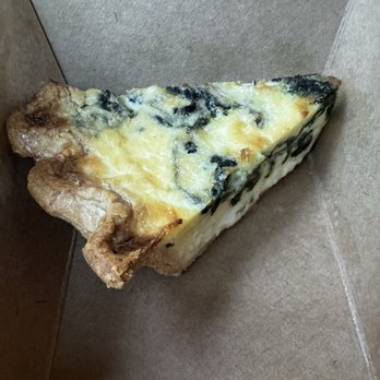 Orange Spot Coffee - Feta and spinach quiche - Coffee & Tea Near Me - North Charleston, South Carolina Orange Spot Coffee - Feta and spinach quiche - Coffee & Tea Near Me - North Charleston, South Carolina