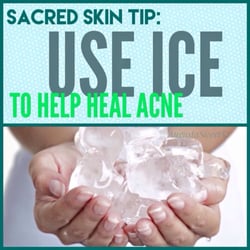Radiance Skin Care Salon - ICE a blemish! It helps bring down inflammation & soothe redness helping make your imperfections less noticeable.