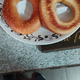 Bigger holes and less bagel that aren't even fresh! Bigger holes and less bagel that aren't even fresh!