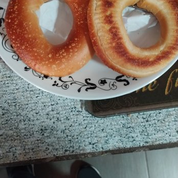 Dunkin' - Bigger holes and less bagel that aren't even fresh! - Donuts Near Me - Titusville, Florida Dunkin' - Bigger holes and less bagel that aren't even fresh! - Donuts Near Me - Titusville, Florida