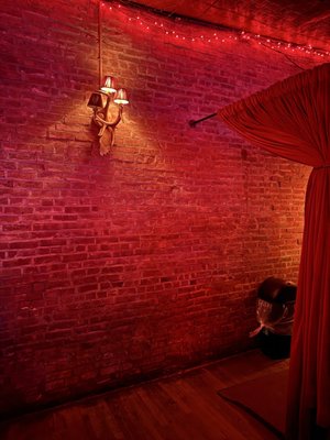 Flaming Saddles Saloon by null