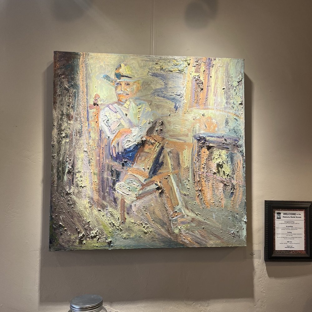 "Gus" this just was awesome to see some cool art as well as a Lonesome Dove reference "Gus" this just was awesome to see some cool art as well as a Lonesome Dove reference