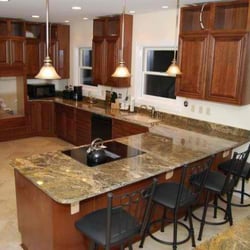 Denver Granite and Remodeling - Netuno Bordeaux granite installation, evergreen co