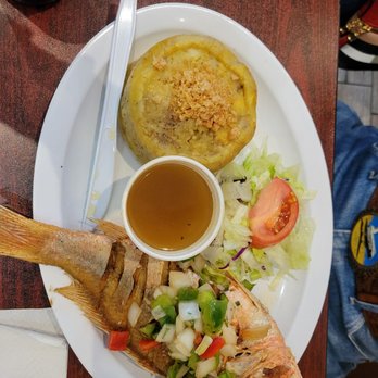 Latin Creations - Fish with mofongo - Spanish Near Me - Jacksonville, Florida