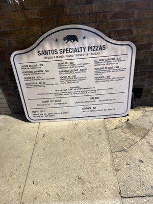 Menu photo 6 Santos Pizza Santa Ana, CA Menu photo 6 Santos Pizza Santa Ana, CA
