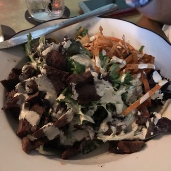 Moonshine Grill - Fajita Steak Salad - Southern Near Me - Austin, Texas