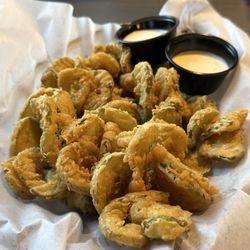 The Brass Tap - Fried pickles