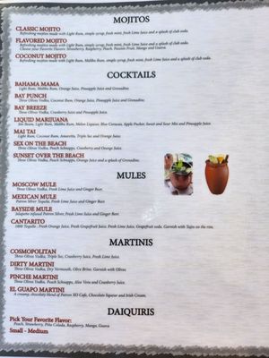 Menu photo 3 Los Hermanos Cantina Colonial Beach, VA