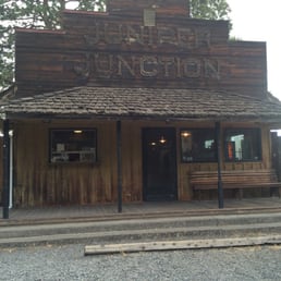 the front of the building