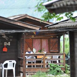 Camping Steiner - Holzbungalow im Camping Steiner Leifers