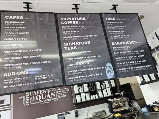 Menu photo 4 Cafes Quan San Jose, CA