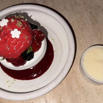 Casa Neos - Red Ruby Pavlova - Mediterranean Near Me - Miami, Florida Casa Neos - Red Ruby Pavlova - Mediterranean Near Me - Miami, Florida