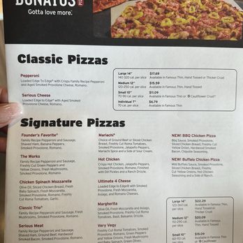 Donatos Pizza - Awesome variety and reasonable prices. - Pizza Near Me - Frisco, Texas