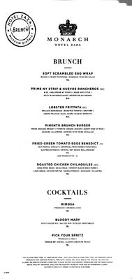 Menu photo 6 Monarch Houston, TX Menu photo 6 Monarch Houston, TX