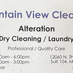Mountain View Cleaners