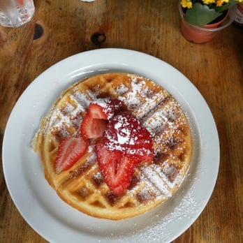 Vivian's Cafe - The waffle was kinda dry and the outer edges were very hard. Needed a lot of syrup to eat it - Breakfast & Brunch Near Me - Studio City, California Vivian's Cafe - The waffle was kinda dry and the outer edges were very hard. Needed a lot of syrup to eat it - Breakfast & Brunch Near Me - Studio City, California