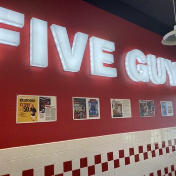 Five Guys - Burgers Near Me - Surrey, British Columbia
