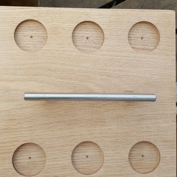 Ganahl Lumber - My beer flight trays, made out of the red oak are almost complete!! - Hardware Stores Near Me - Buena Park, California