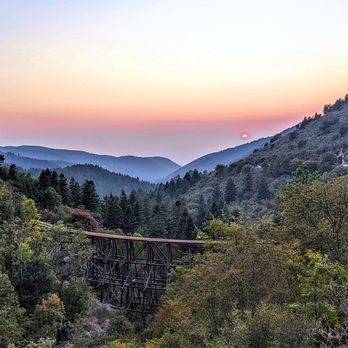 Old Apple Barn - The nearby Cloud Croft historic train trestle. - Bakeries Near Me - High Rolls, New Mexico