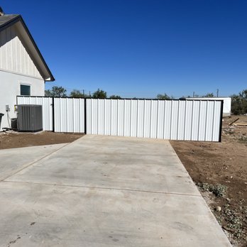 Olivas Roofing and Solar - White Fence Black Trim - Roofing Near Me - San Angelo, Texas Olivas Roofing and Solar - White Fence Black Trim - Roofing Near Me - San Angelo, Texas