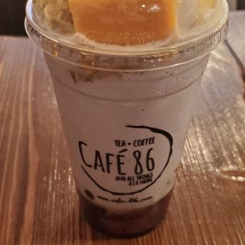 Cafe 86 - Upside down halo halo. - Desserts Near Me - Chula Vista, California