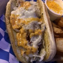 Rueben Dog with Dipper Fries