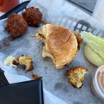 Skogies Waterfront Eatery - a sandwich and pickles - Southern Near Me - Gainesville, Georgia Skogies Waterfront Eatery - a sandwich and pickles - Southern Near Me - Gainesville, Georgia