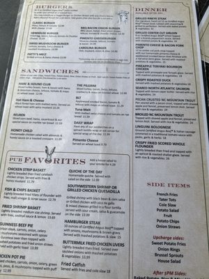 Menu photo 1 Hare and Hound Pub Landrum, SC Menu photo 1 Hare and Hound Pub Landrum, SC