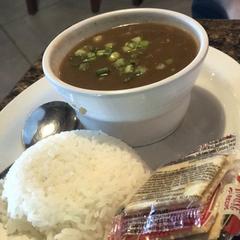 Tiki Beach Bar and Grill - Seafood gumbo and rice platter - Seafood Near Me - Crystal Beach, Texas Tiki Beach Bar and Grill - Seafood gumbo and rice platter - Seafood Near Me - Crystal Beach, Texas